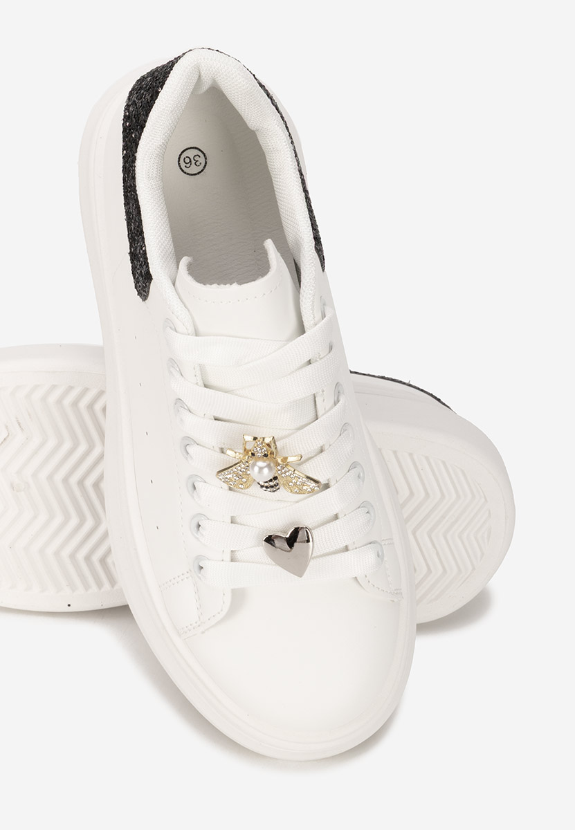 Sneakers con plateau Medelia V4 bianchi