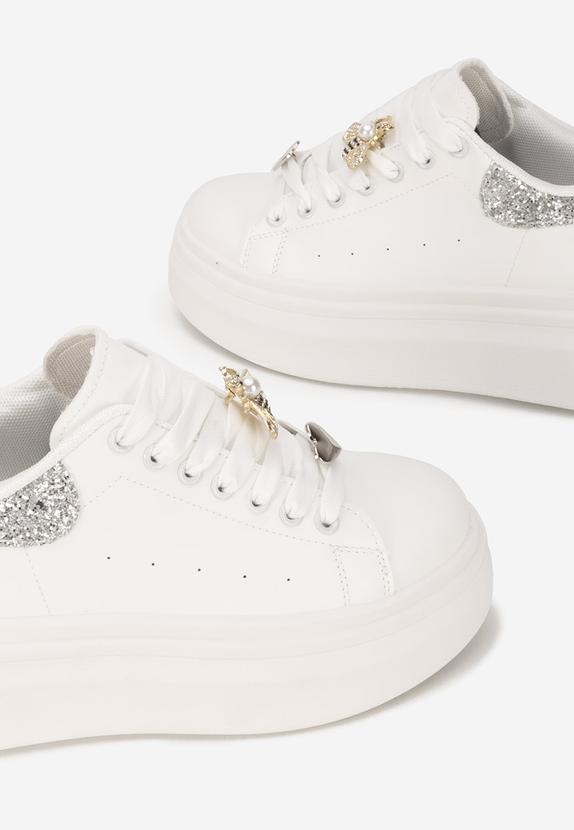 Sneakers con plateau Medelia V3 bianchi