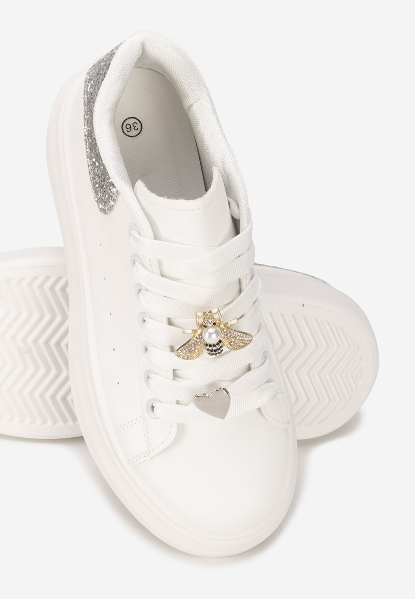 Sneakers con plateau Medelia V3 bianchi