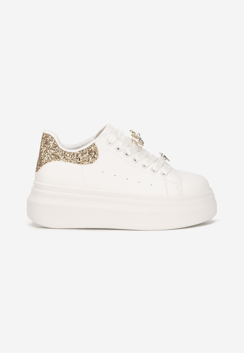 Sneakers con plateau Medelia V2 bianchi