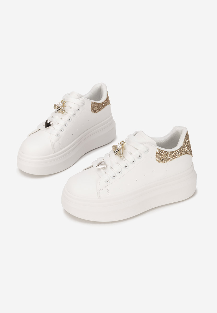 Sneakers con plateau Medelia V2 bianchi