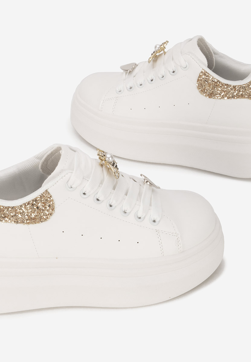 Sneakers con plateau Medelia V2 bianchi