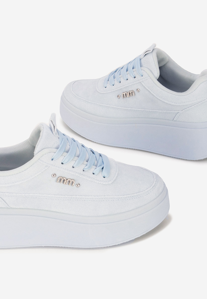 Sneakers con plateau Misheya blu
