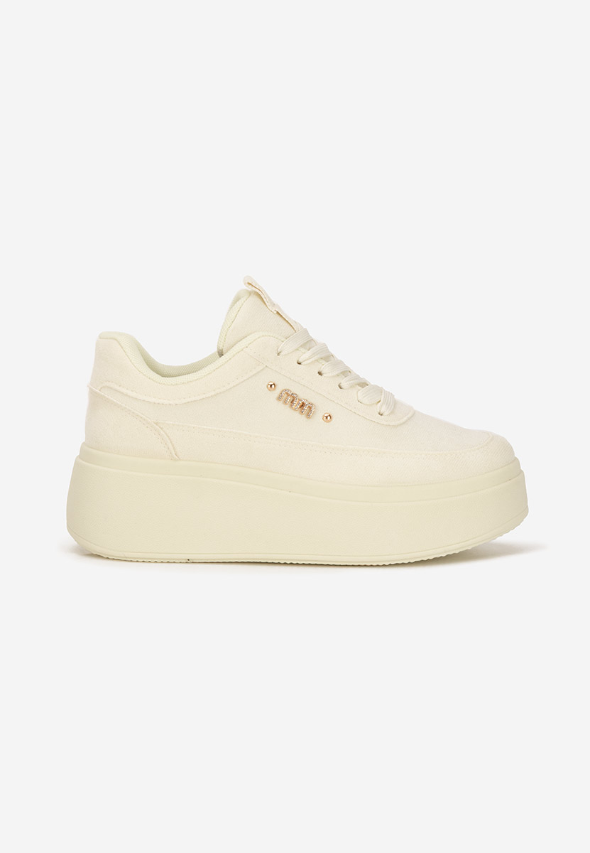 Sneakers con plateau Misheya gialli