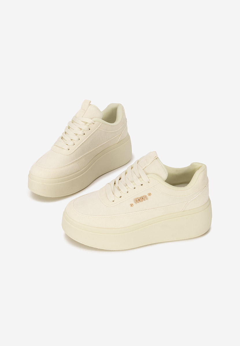Sneakers con plateau Misheya gialli