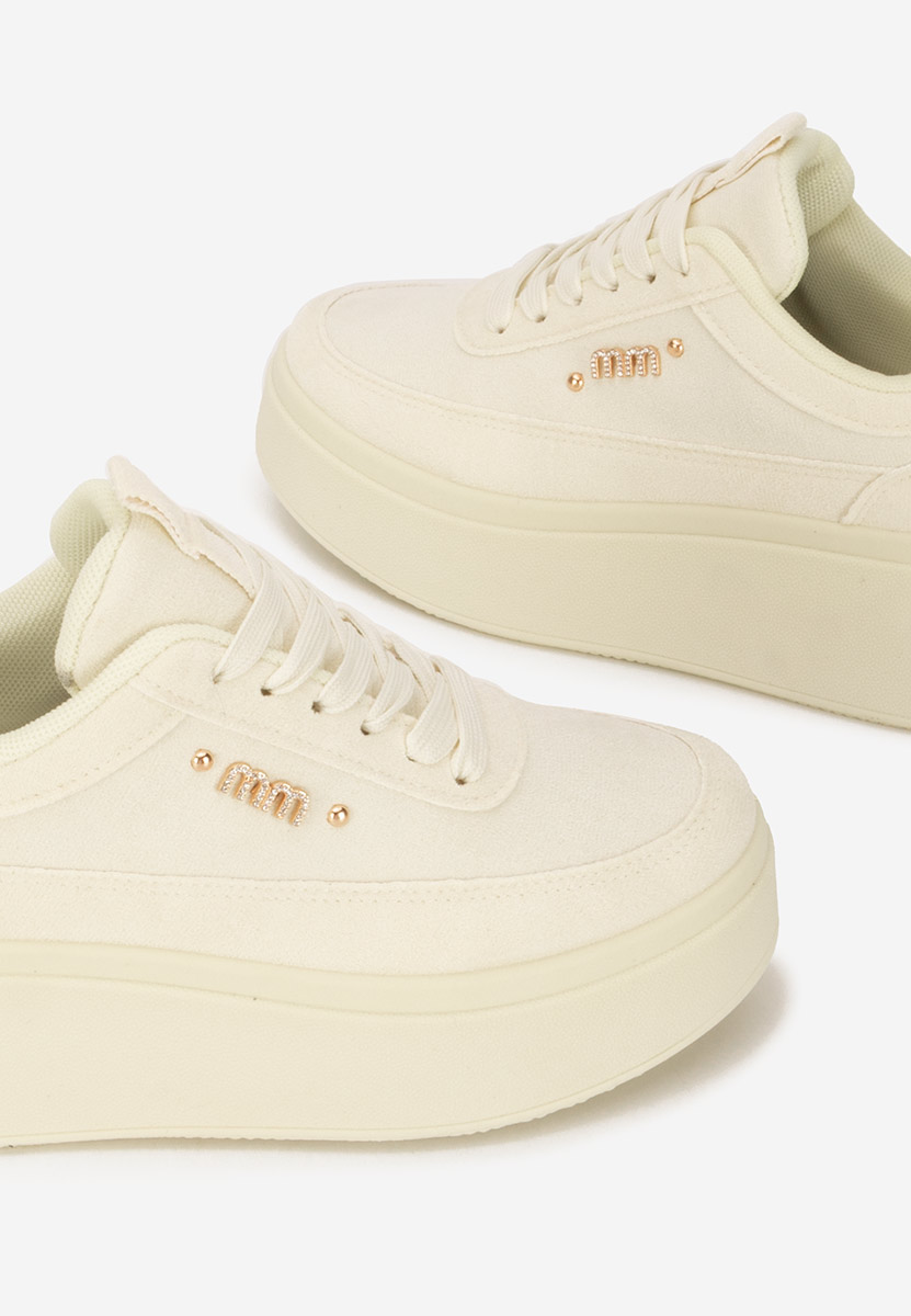 Sneakers con plateau Misheya gialli