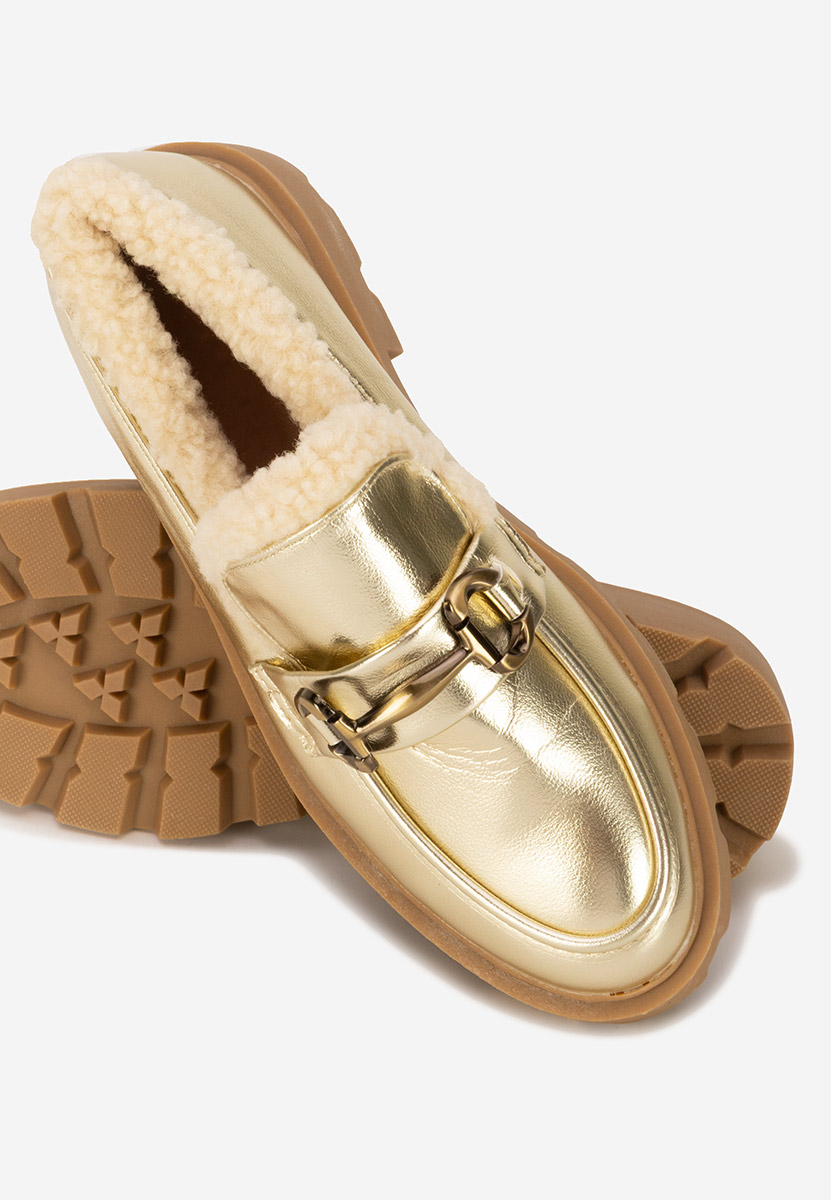 Mocassini da donna Amiona oro