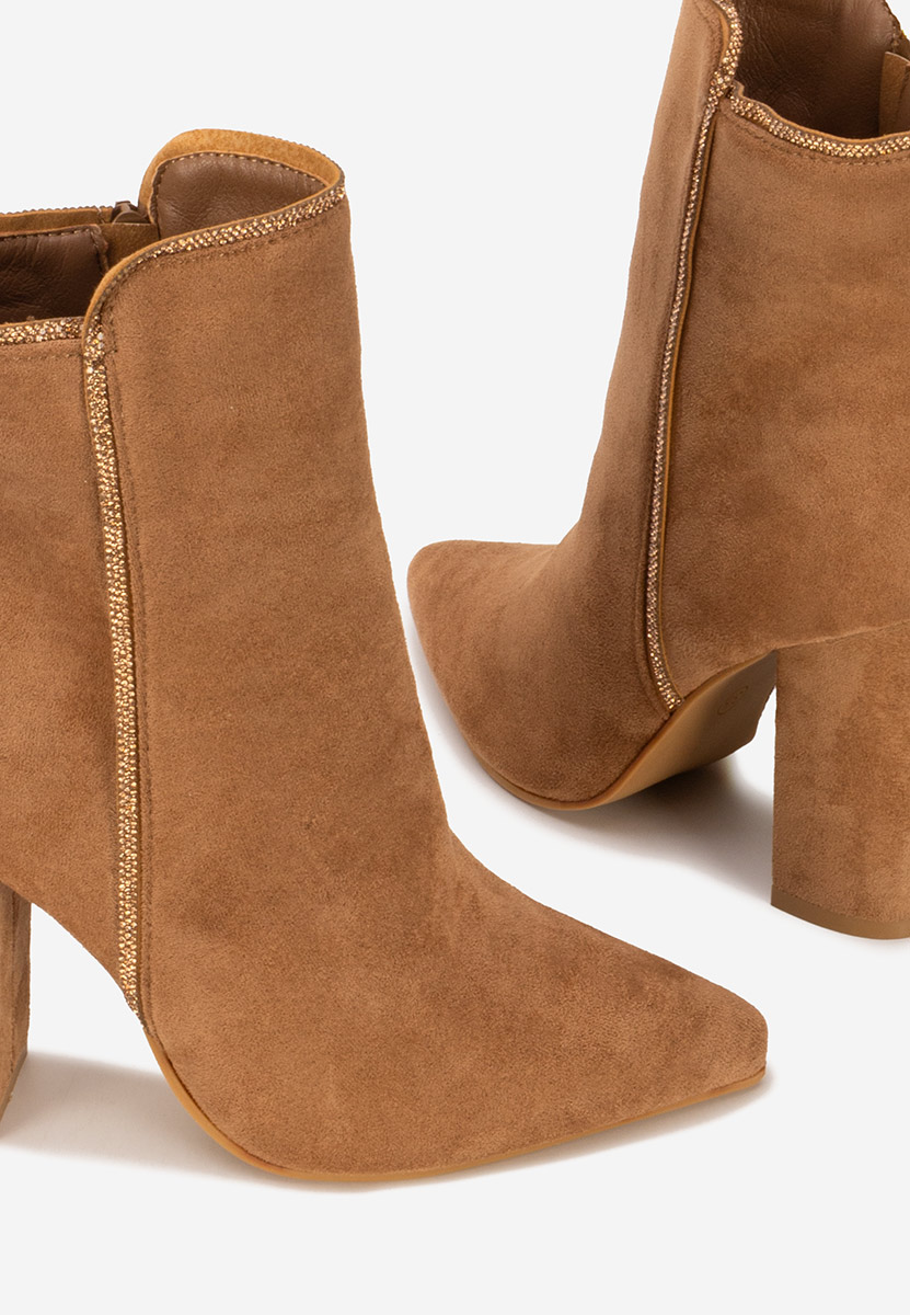 Tronchetti eleganti Sellenya camel