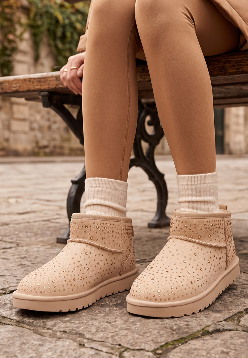 Stivali da donna Alkia beige