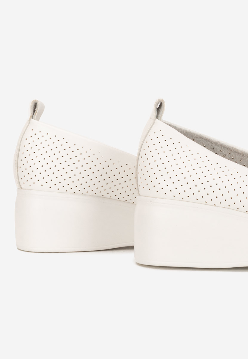 Scarpe con plateau Danetia bianchi