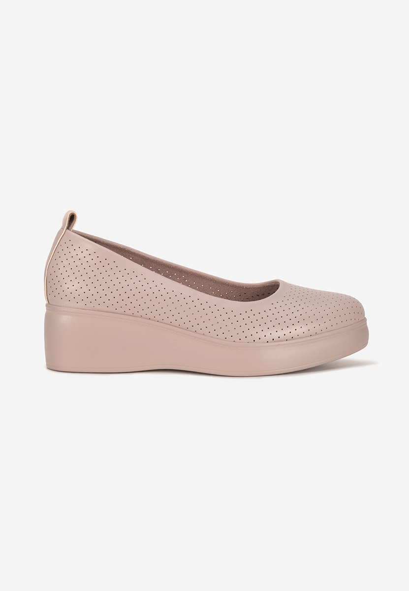 Scarpe con plateau Danetia rosa