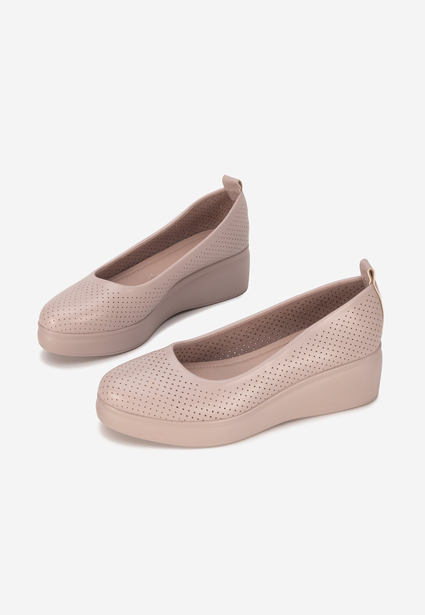 Scarpe con plateau Danetia rosa
