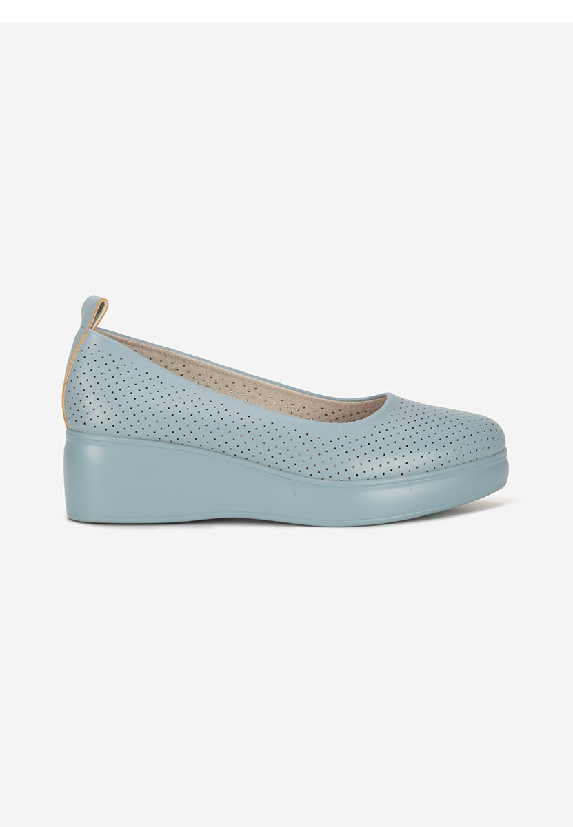 Scarpe con plateau Danetia blu