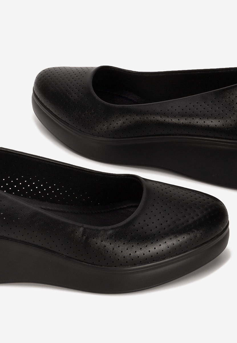 Scarpe con plateau Danetia nero
