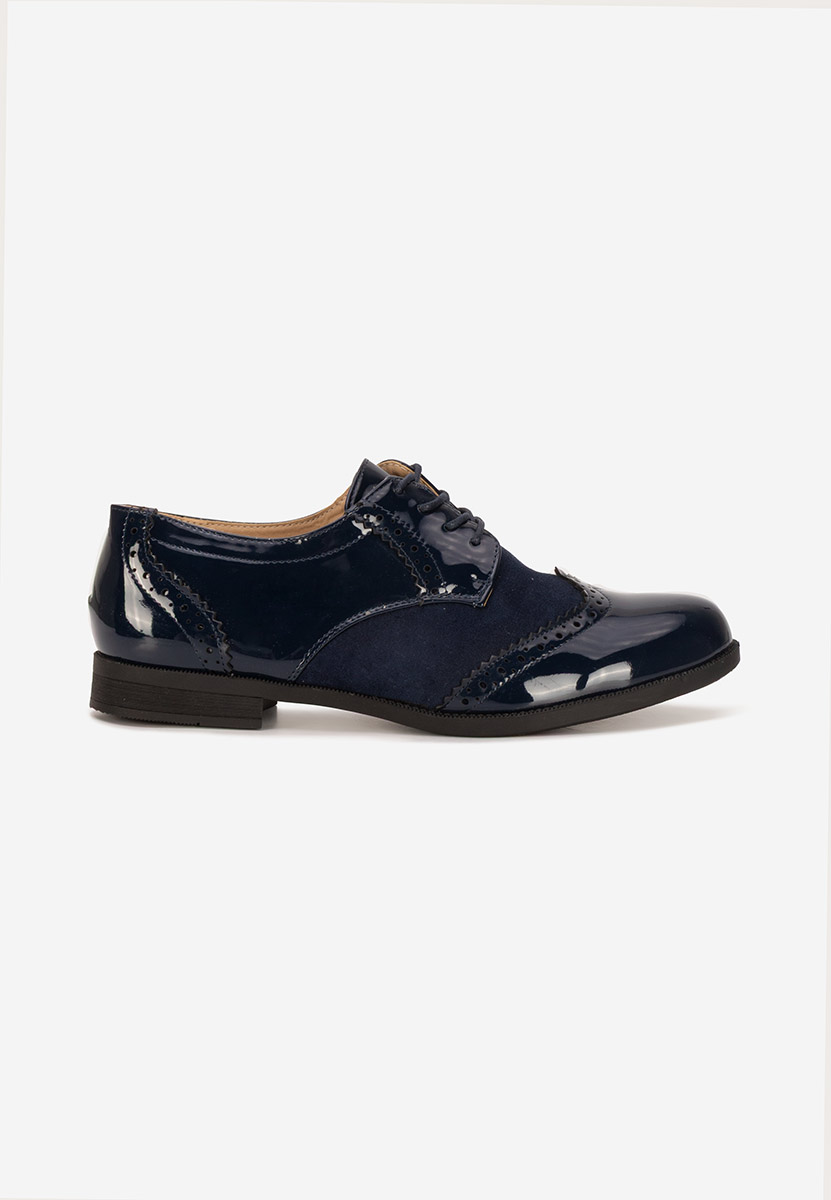 Scarpe oxford donna Bakera blu marine