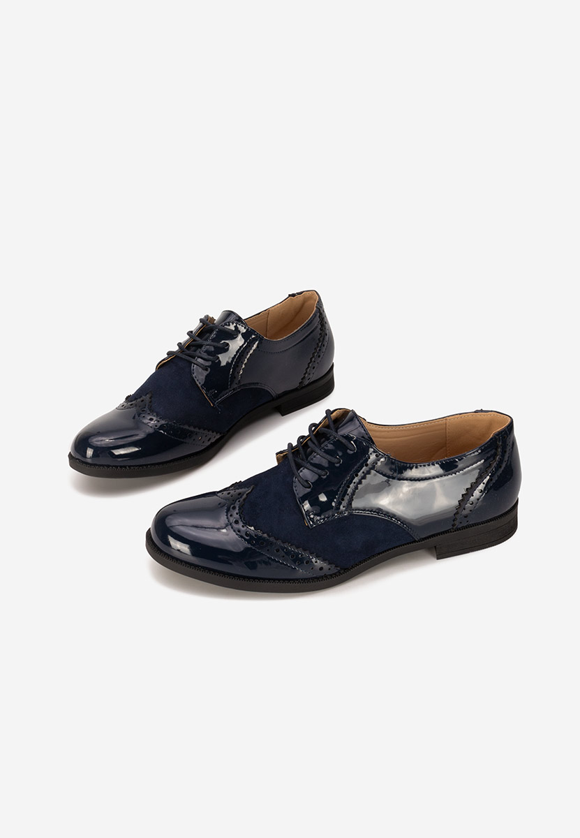 Scarpe oxford donna Bakera blu marine
