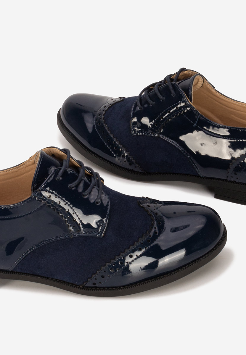 Scarpe oxford donna Bakera blu marine