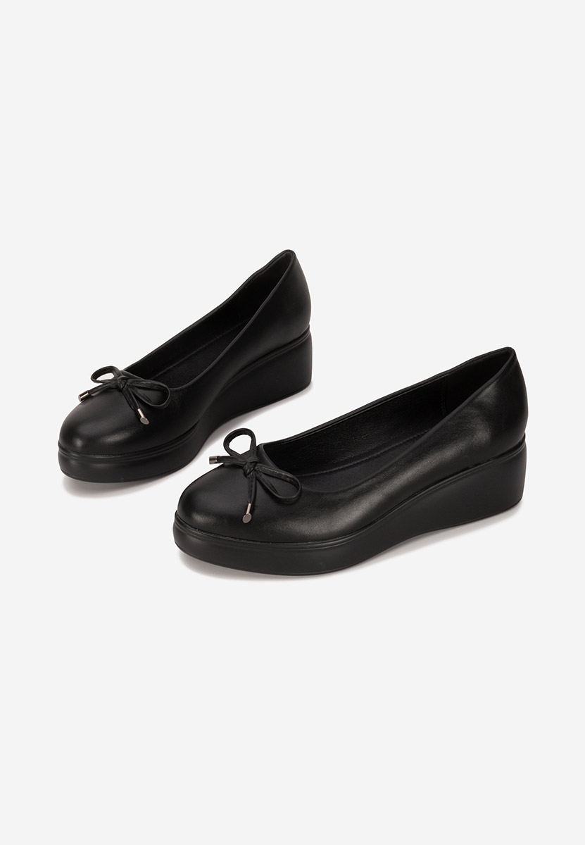 Scarpe con plateau Olmaria nero