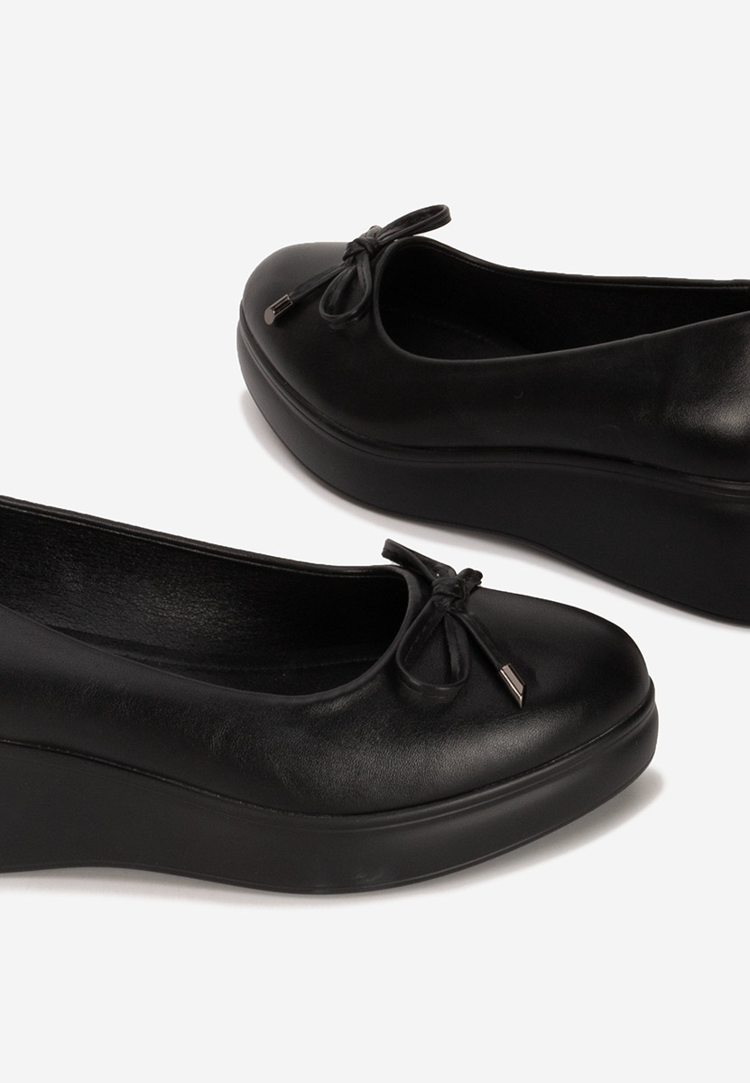 Scarpe con plateau Olmaria nero