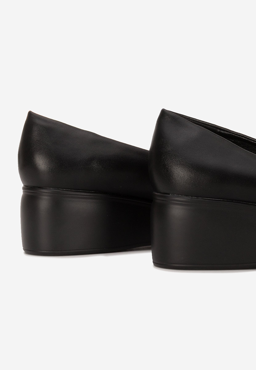 Scarpe con plateau Olmaria nero