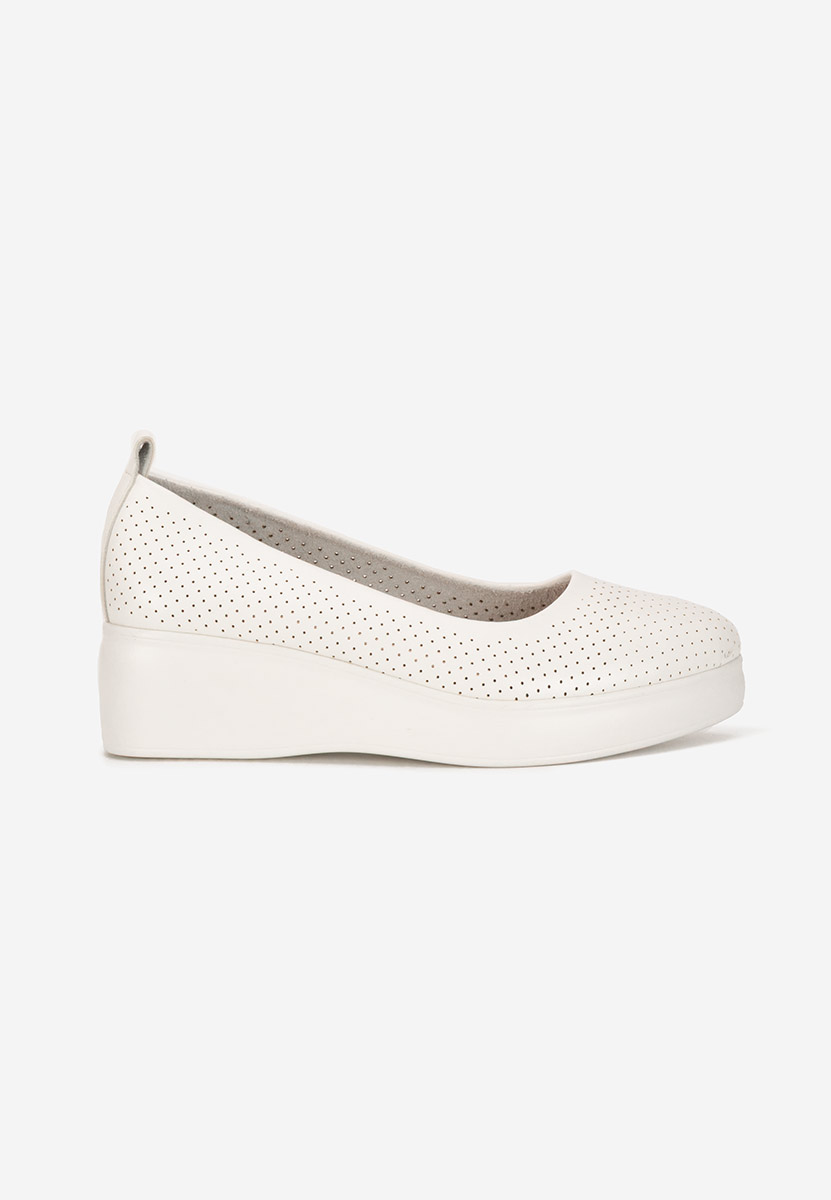 Scarpe con plateau Danetia bianchi
