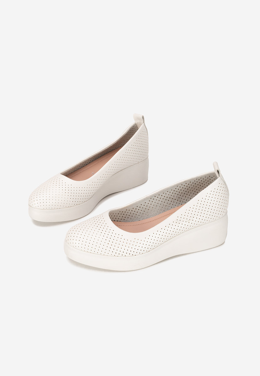 Scarpe con plateau Danetia bianchi