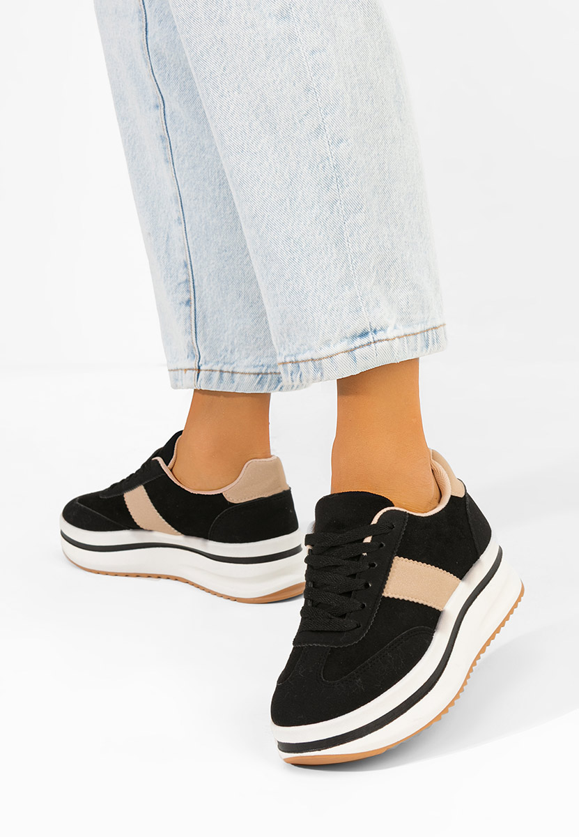 Sneakers con plateau Zashia nero