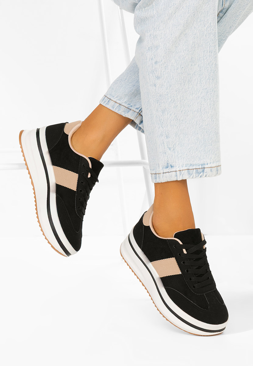 Sneakers con plateau Zashia nero