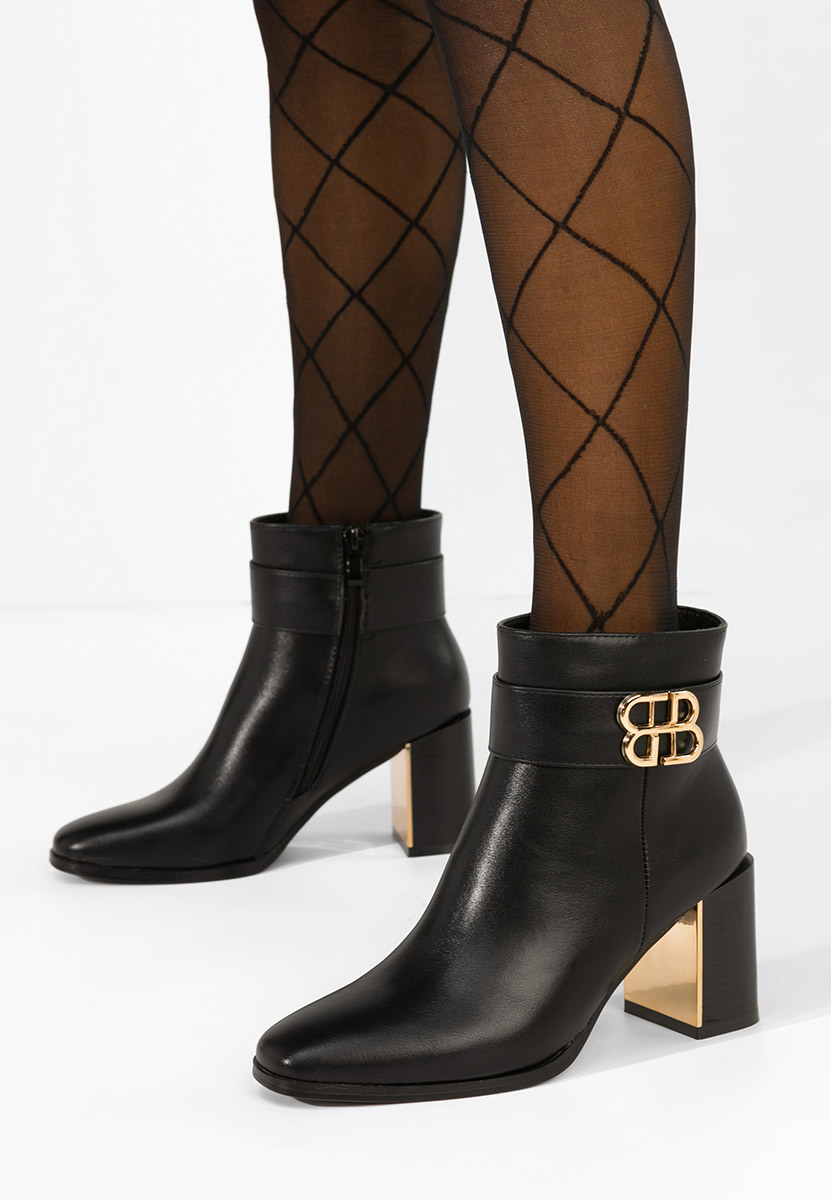 Tronchetti donna eleganti Bellanova nero