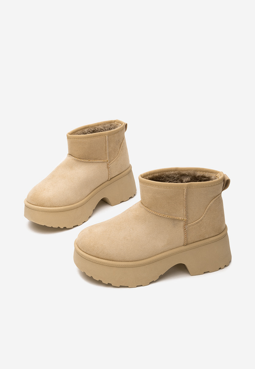 Stivaletti invernali donna Tarnia cachi