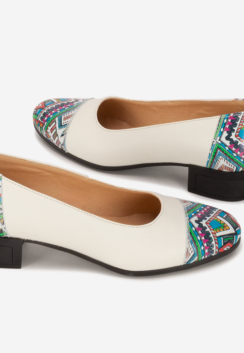 Scarpe pelle Selinna beige