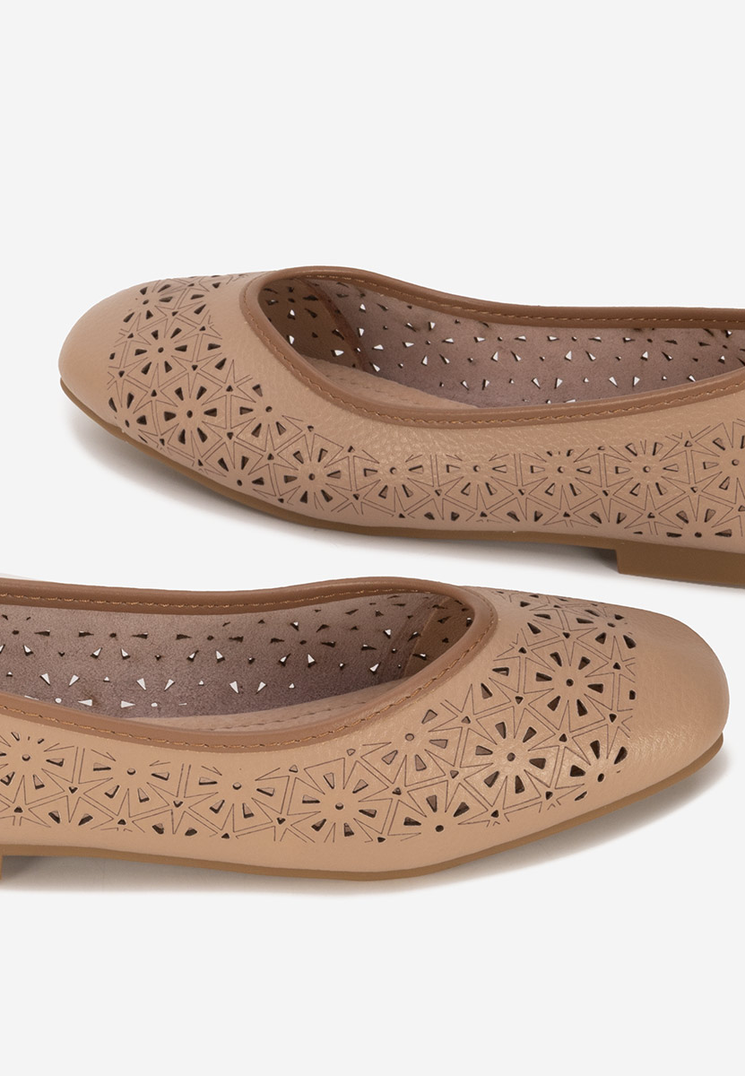 Ballerine pelle Verioma V2 beige