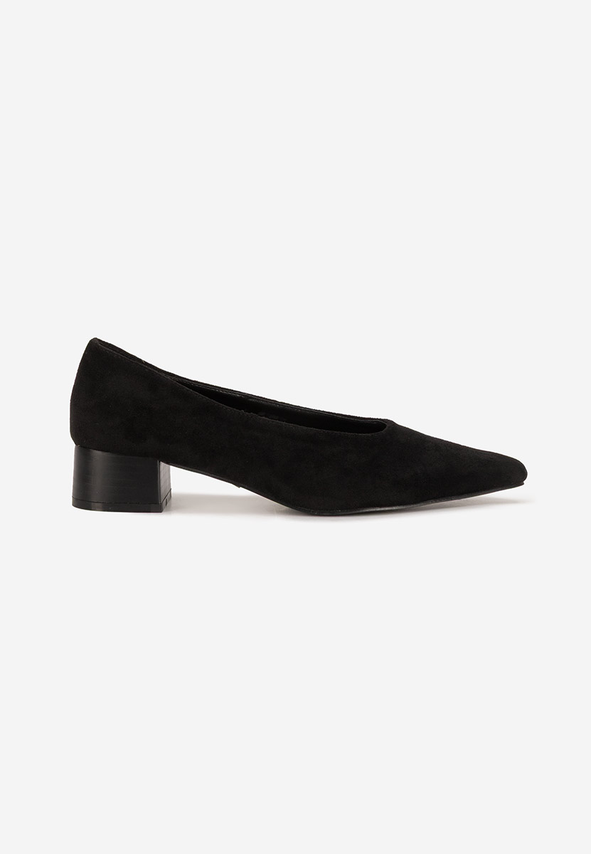 Décolleté tacco basso Melisandia nero