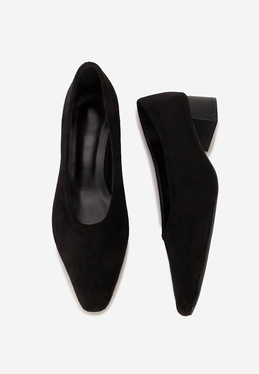Décolleté tacco basso Melisandia nero