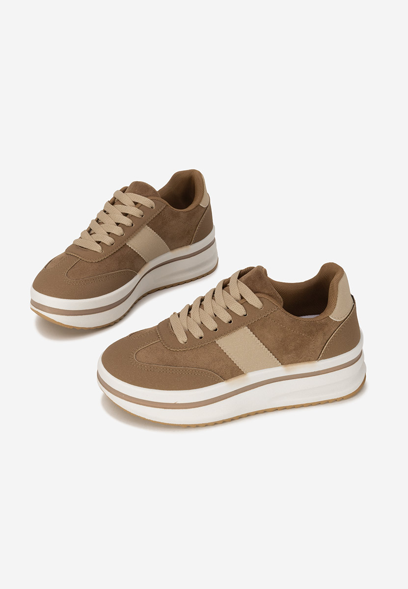 Sneakers con plateau Zashia cachi