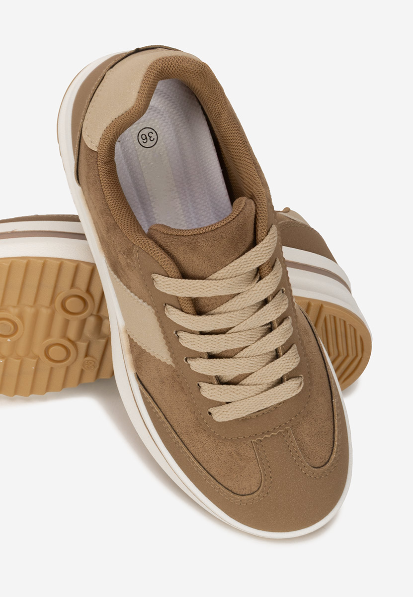 Sneakers con plateau Zashia cachi