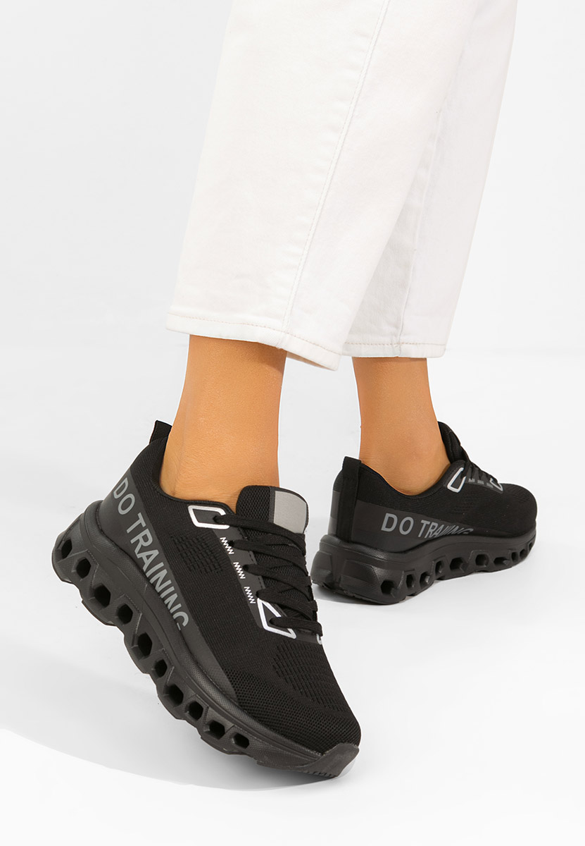 Sneakers con plateau Turinia nero