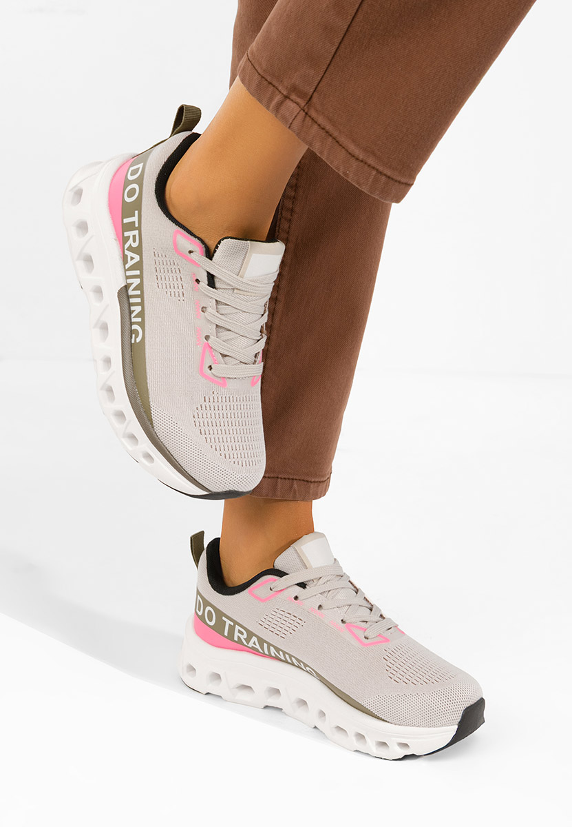 Sneakers con plateau Turinia V2 grigio