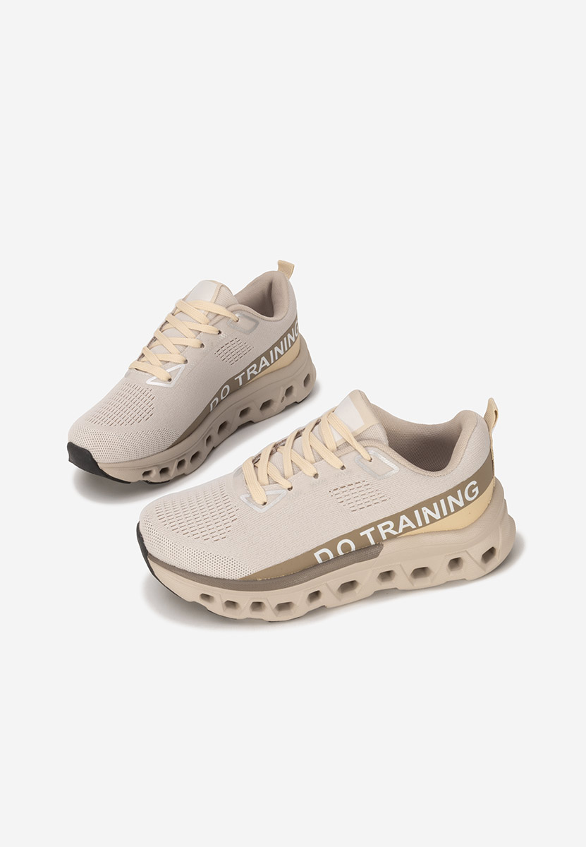 Sneakers con plateau Turinia cachi