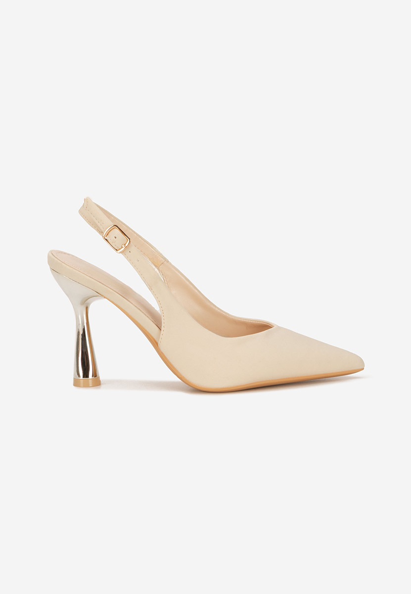 Décolleté Slingback Anastassia beige