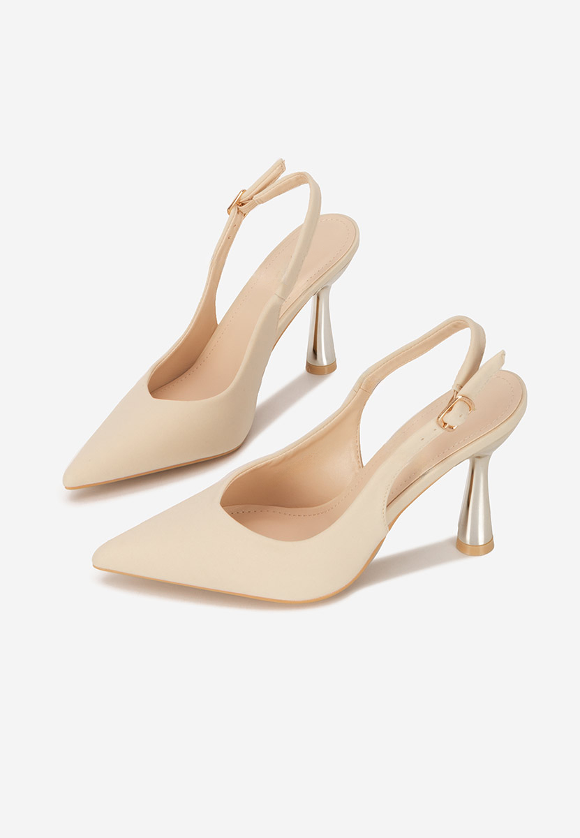 Décolleté Slingback Anastassia beige