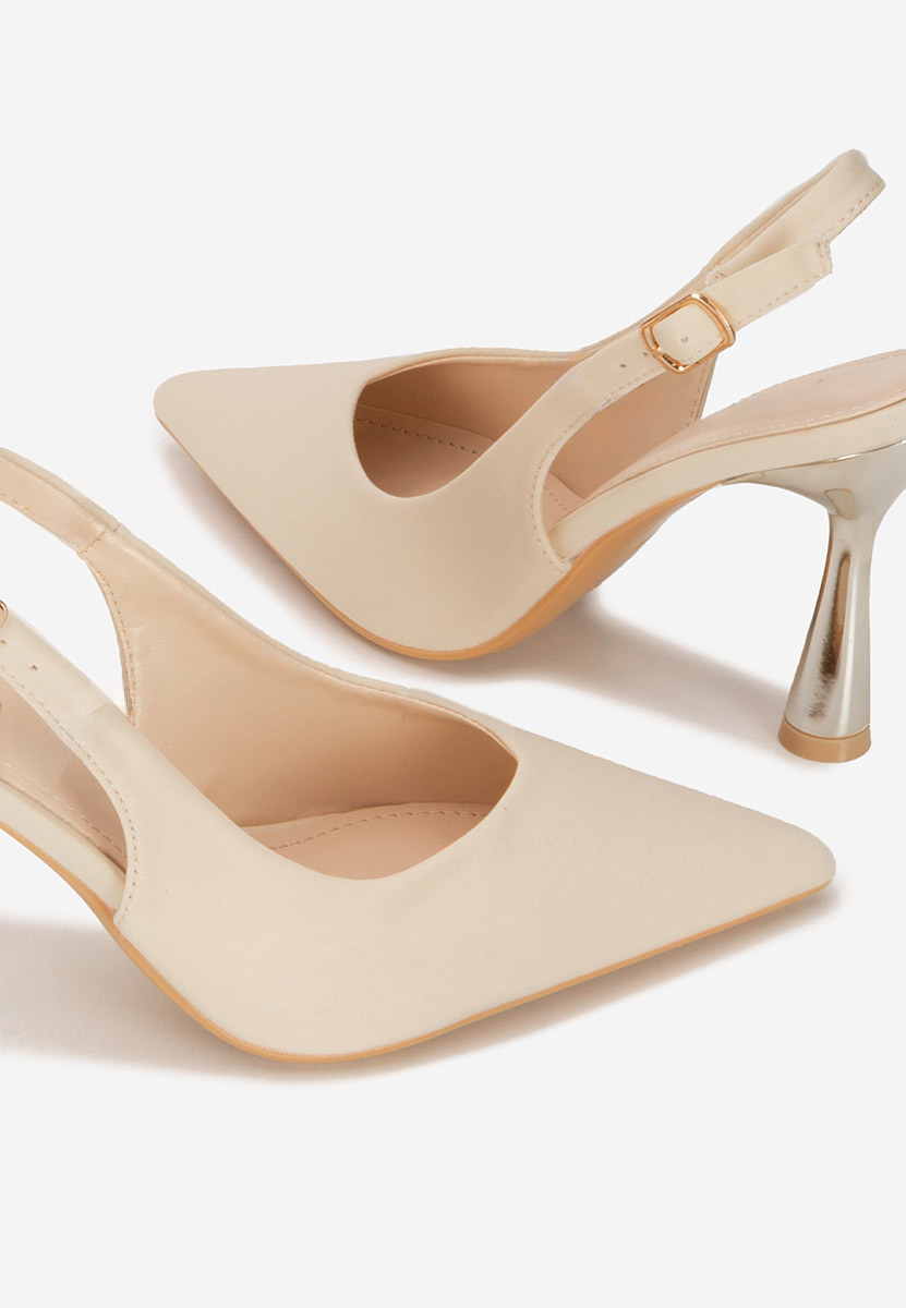 Décolleté Slingback Anastassia beige