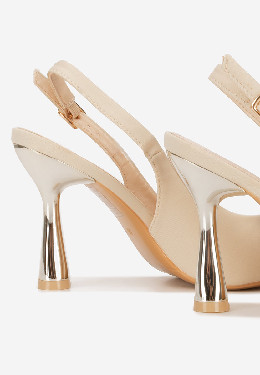 Décolleté Slingback Anastassia beige