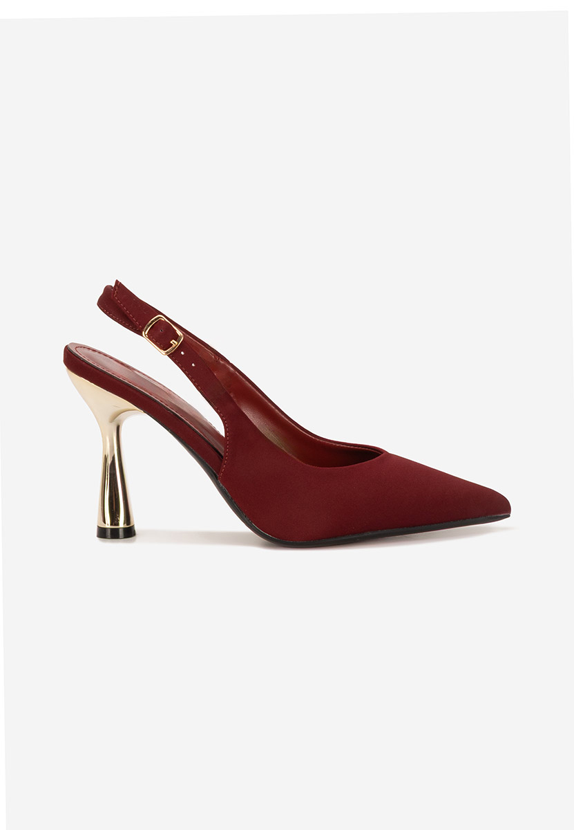 Décolleté Slingback Anastassia granata