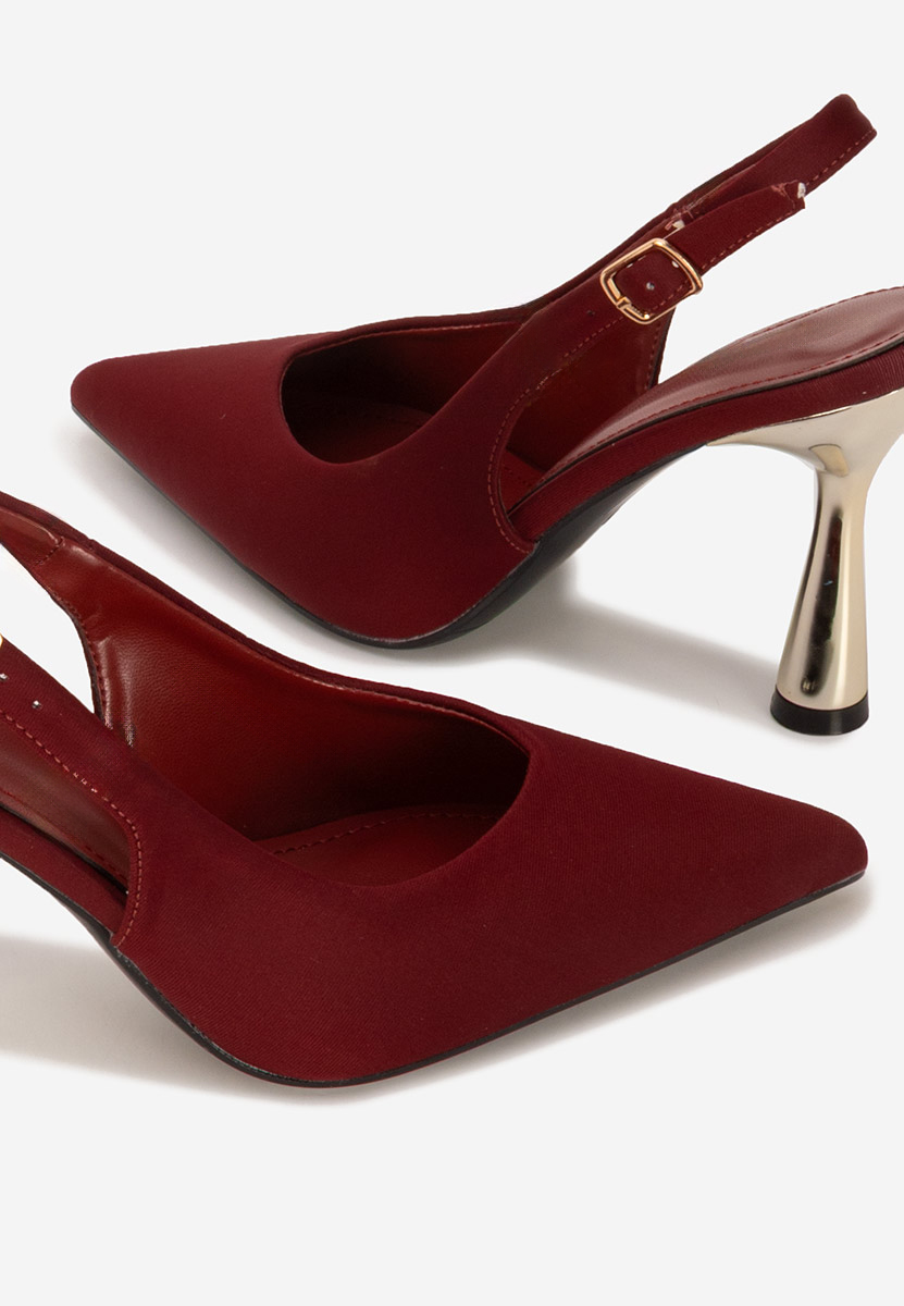 Décolleté Slingback Anastassia granata