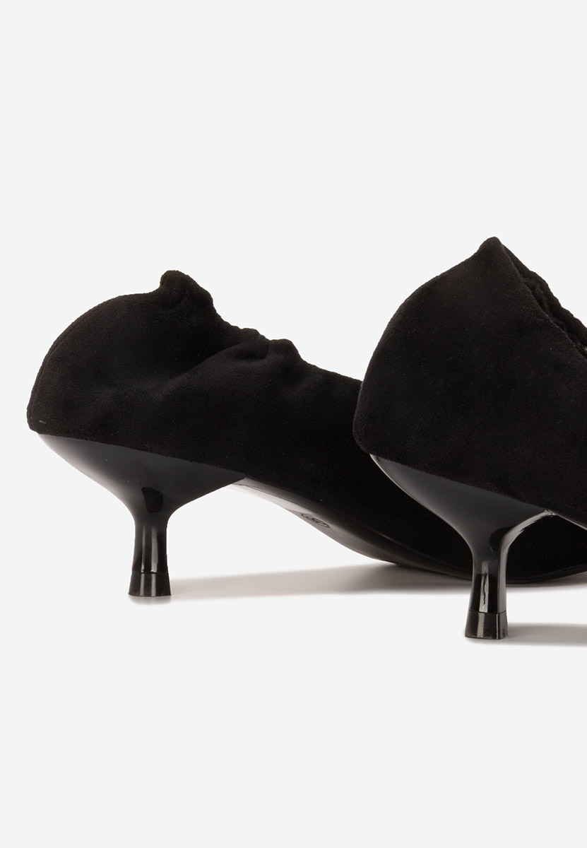 Décolleté tacco basso Kalaris nero