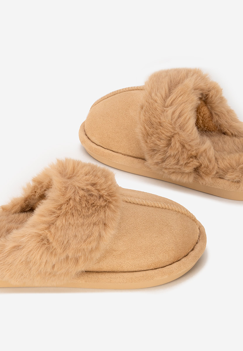 Pantofola donna invernale Krinia cachi