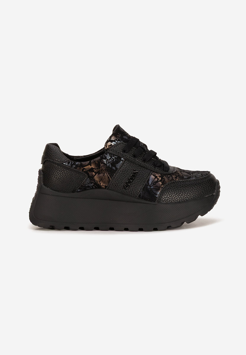 Sneakers con plateau Densia V2 nero