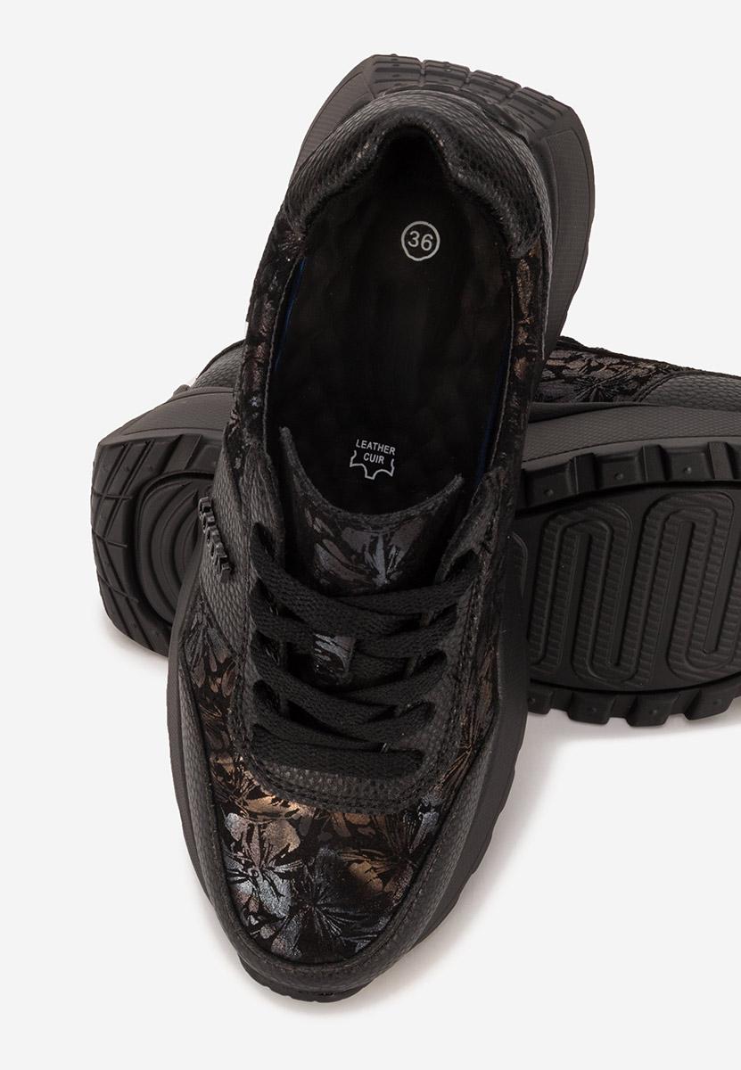 Sneakers con plateau Densia V2 nero