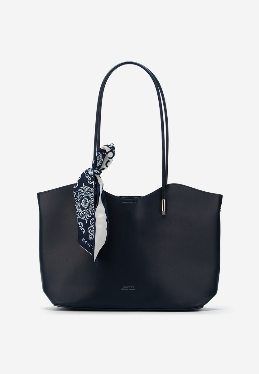 Borsa a spalla Masarea blu navy